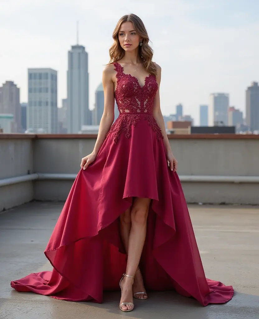 23 Plus Size Wedding Dresses That Flatter Every Curve - 9. High-Low Hemlines