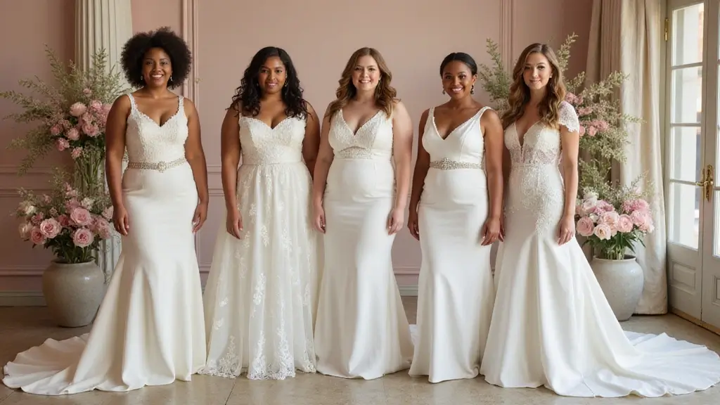 23 Plus Size Wedding Dresses That Flatter Every Curve