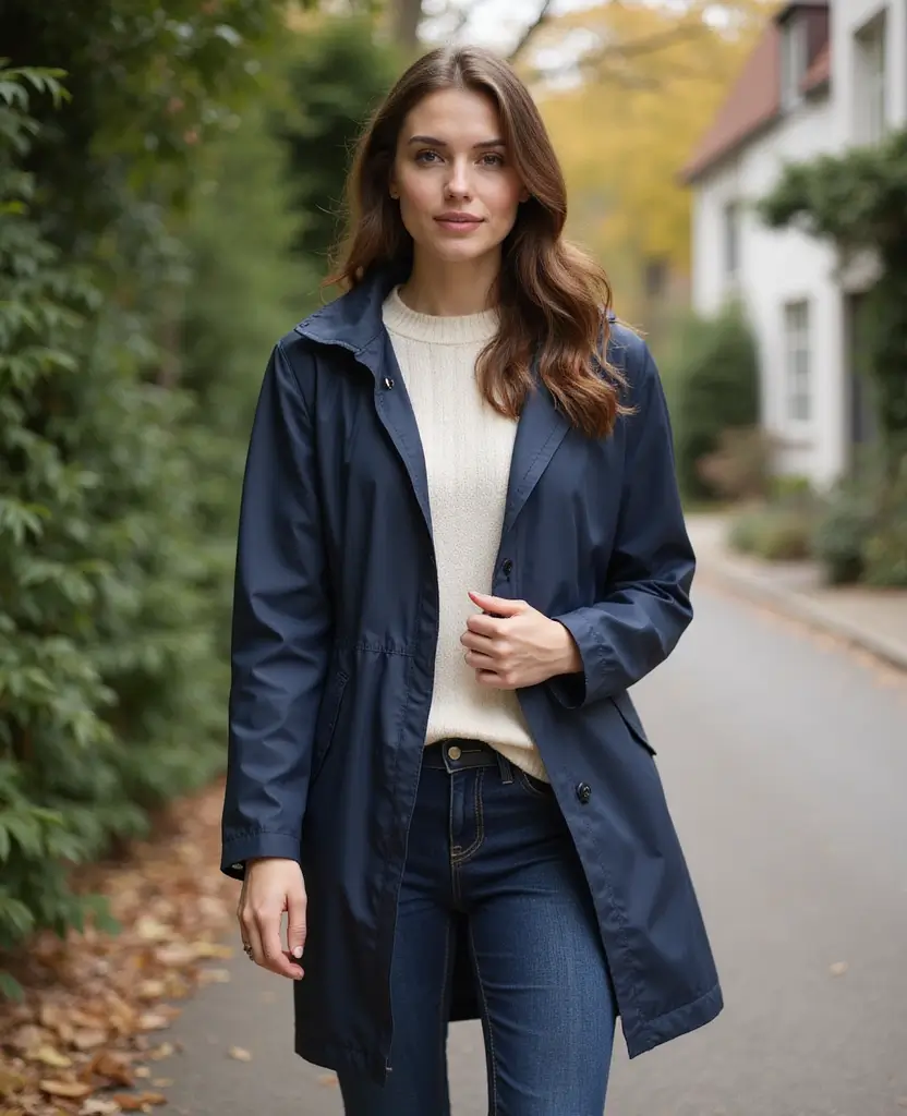 23 Rainy Day Outfit Ideas That Are Actually Practical - 3. Layered Look