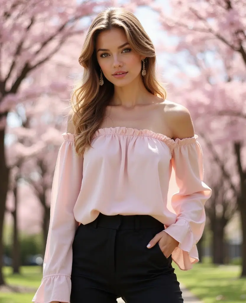 23 School Spring Outfit Ideas to Brighten Your Day - 21. Elevated Basics with Leggings