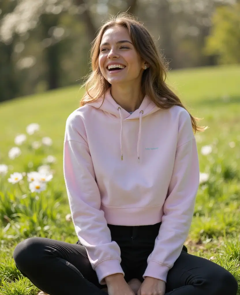 23 School Spring Outfit Ideas to Brighten Your Day - 22. Layered Look with Leggings and a Hoodie
