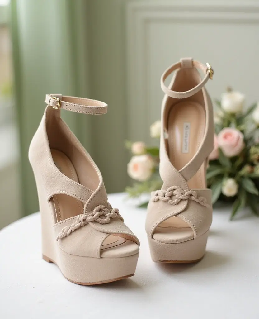 23 Shoes for Wide Leg Pants That Complete Your Look - 10. Sophisticated Wedges