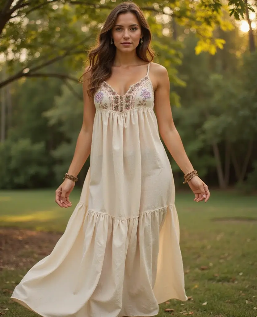 23 Spring Outfit Ideas for a Fresh Start: Sustainable Fashion for Eco-Conscious Fashionistas - 20. Earthy Tones with Minimalist Accents