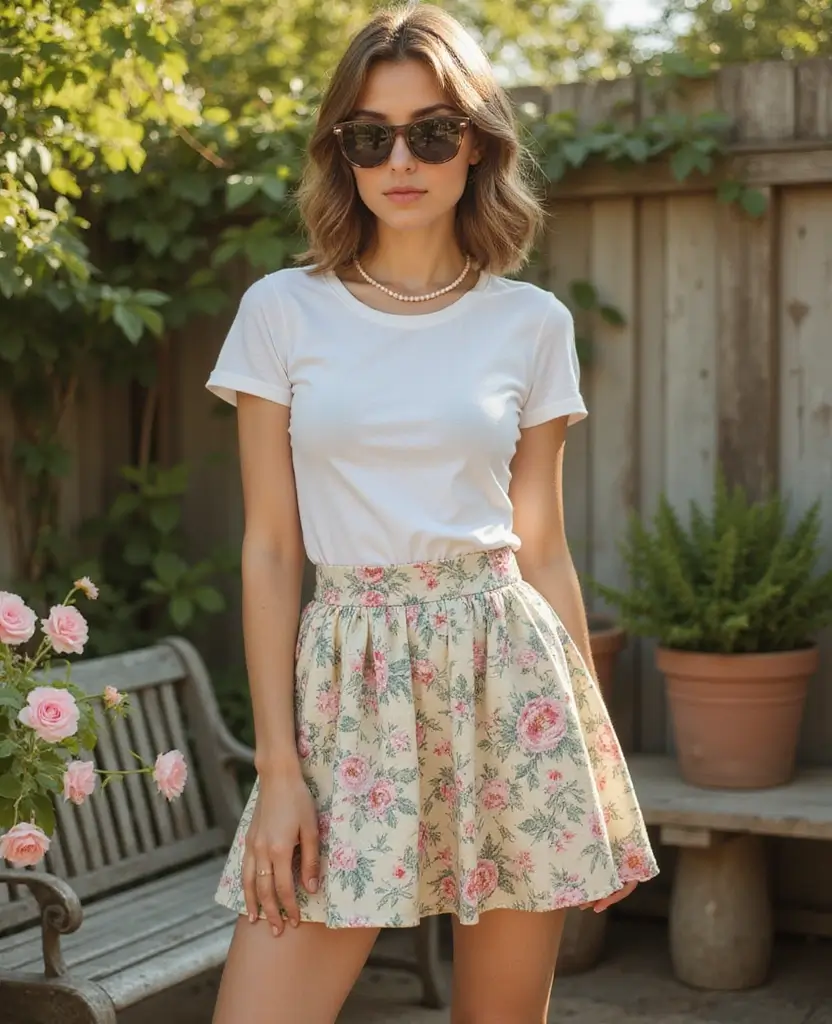 23 Spring Outfit Ideas for a Fresh Start: Sustainable Fashion for Eco-Conscious Fashionistas - 8. Vintage Inspired Outfit