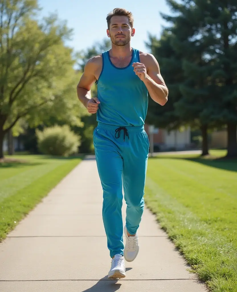 23 Streetwear Outfit Ideas for Urban Edge - 14. Simple Tank Top with Track Pants