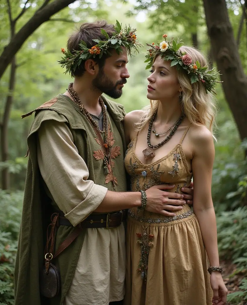 23 Unique Couples Halloween Costume Ideas You Haven’t Seen - 21. Enchanted Forest Characters