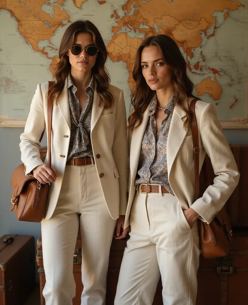 23 Unique Couples Halloween Costume Ideas You Haven’t Seen - 9. Vintage Travel Lovers