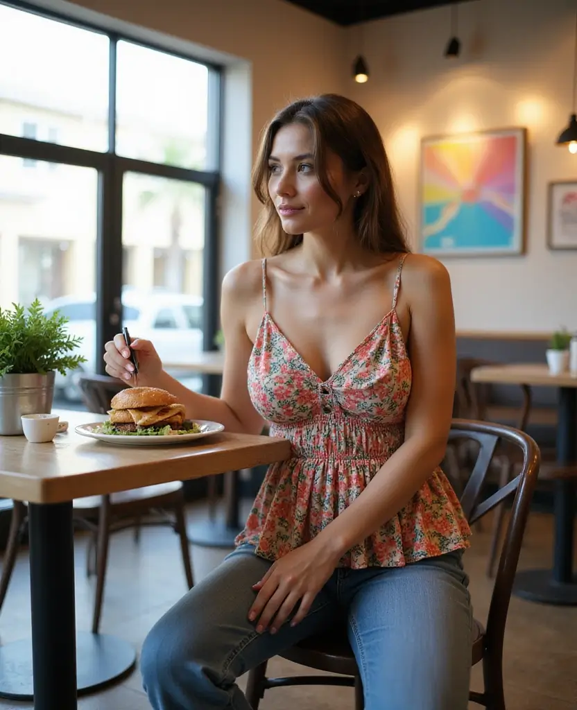 23 Ways to Rock a Dress with Jeans for Effortless Style - 14. Peplum Dress with Straight Jeans
