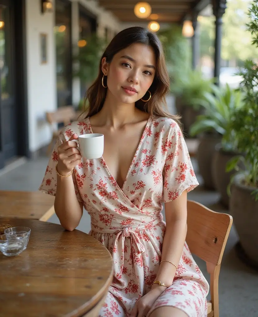 23 Y2K Dress to Impress Outfits for Nostalgic Vibes - 9. Chic Wrap Dresses