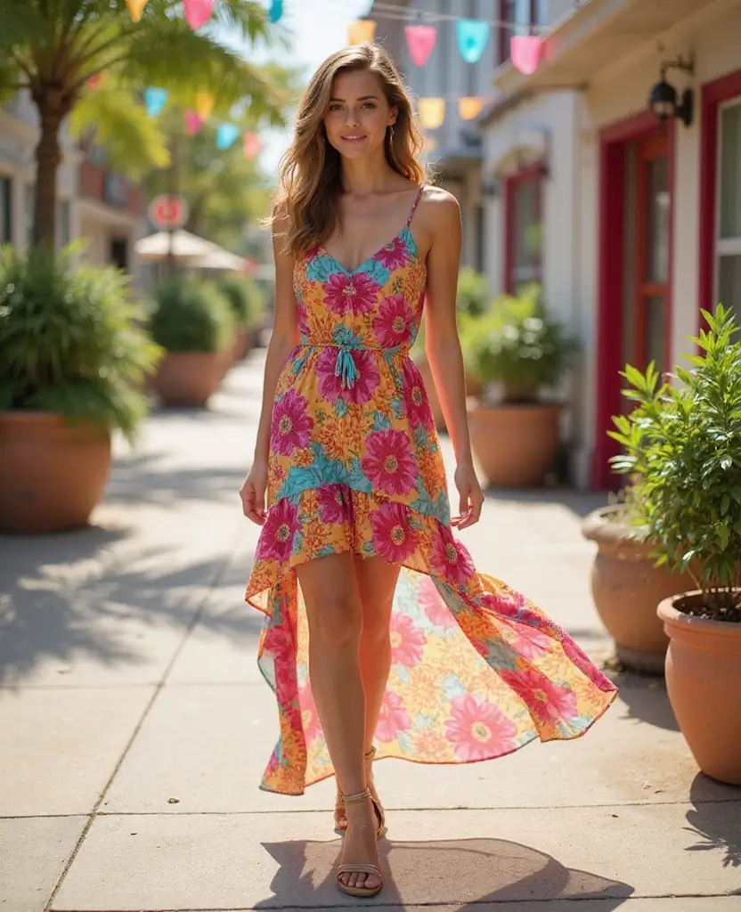 24 Fancy Dresses for Show-Stopping Events - 11. Stylish High-Low Dress