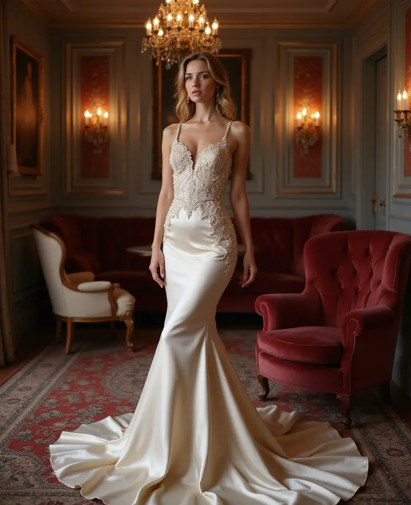 24 Fancy Dresses for Show-Stopping Events - 14. Elegant Mermaid Dress