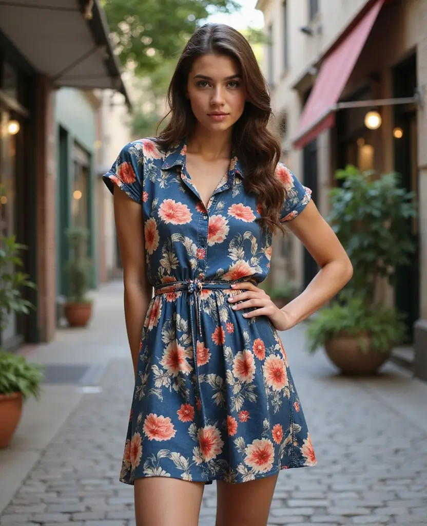 24 Fancy Dresses for Show-Stopping Events - 19. Vintage Inspired Jersey Dress