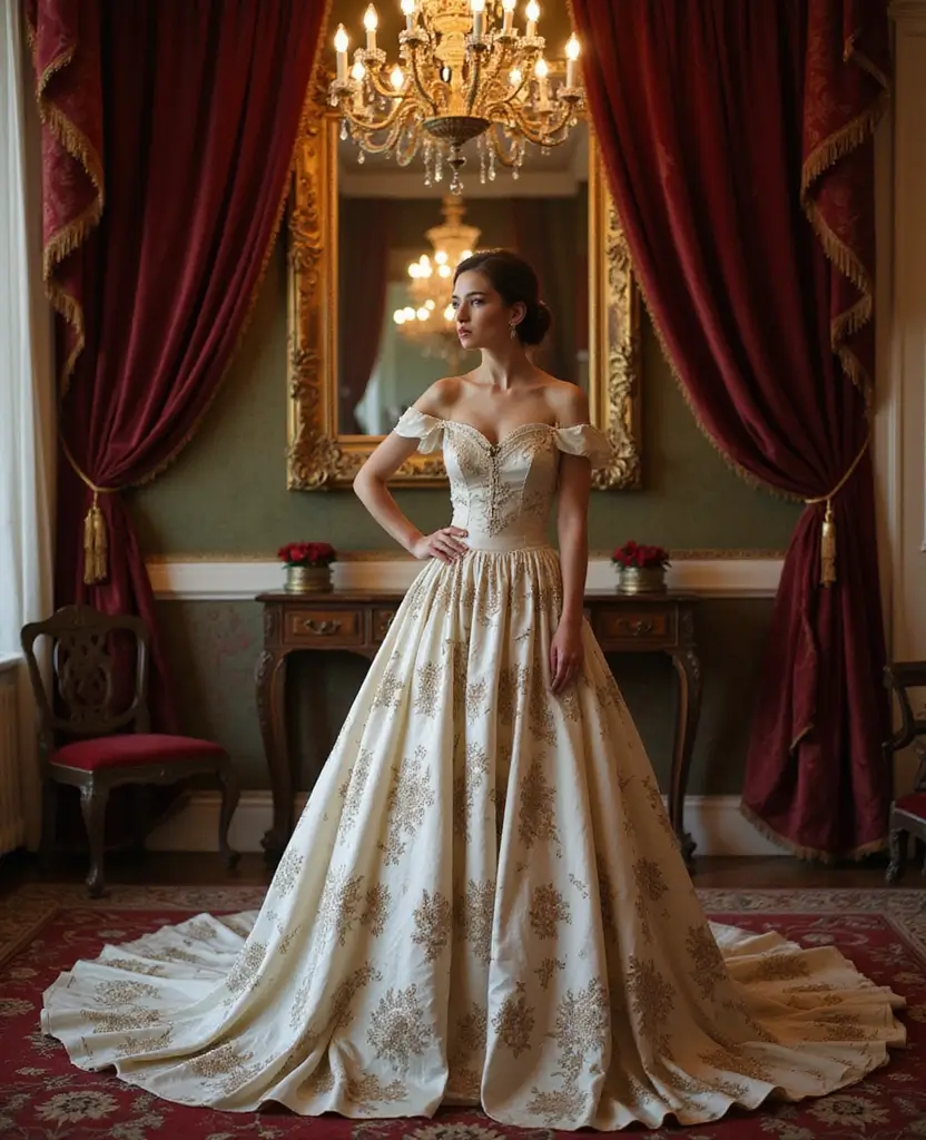 24 Fancy Dresses for Show-Stopping Events - 3. Vintage Ball Gown