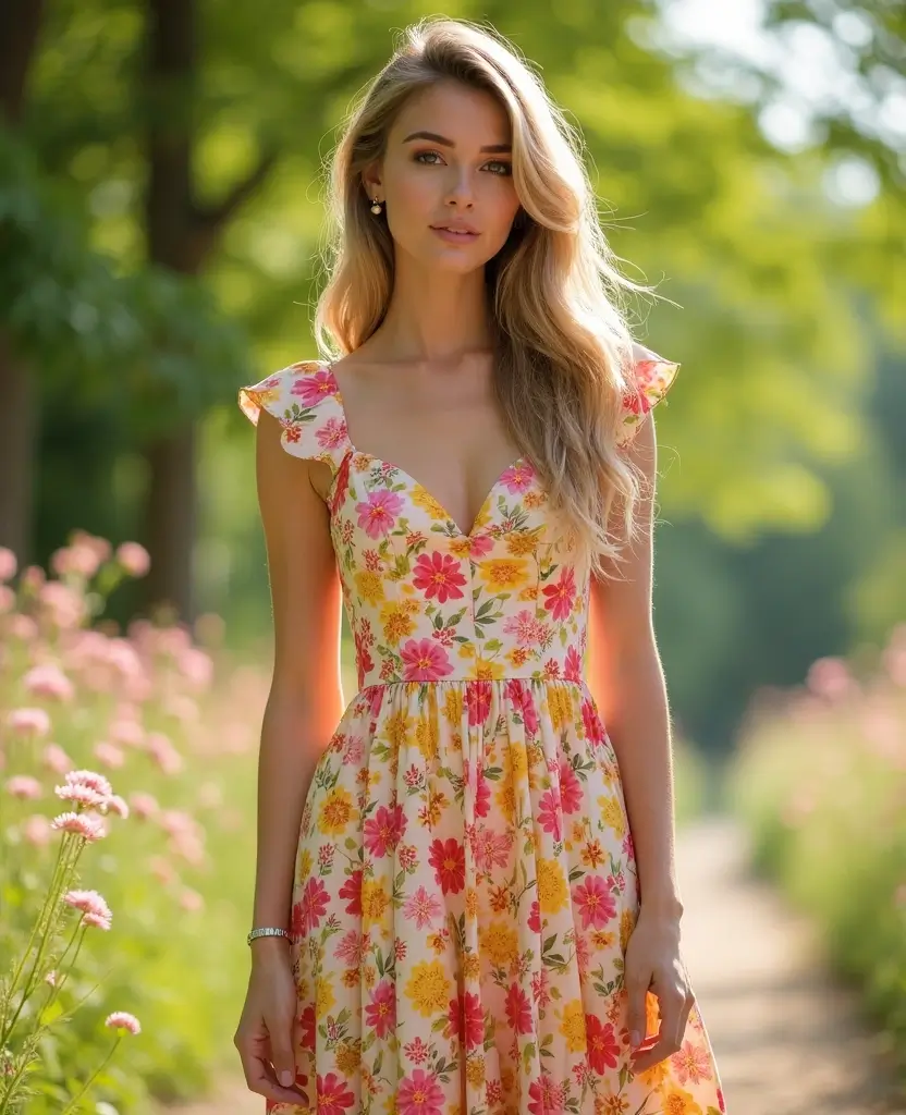 24 Fancy Dresses for Show-Stopping Events - 4. Flirty Fit-and-Flare Dress