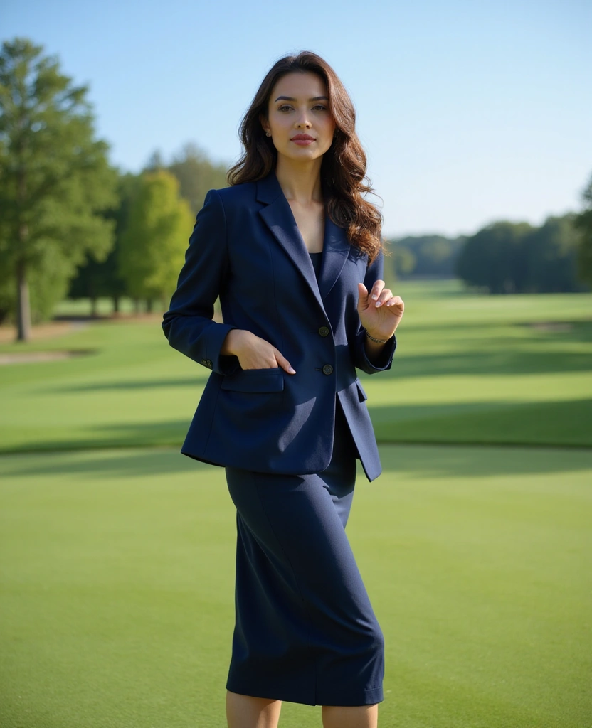 24 Golf Outfits for Women That Blend Style and Function - 15. Monochrome Magic