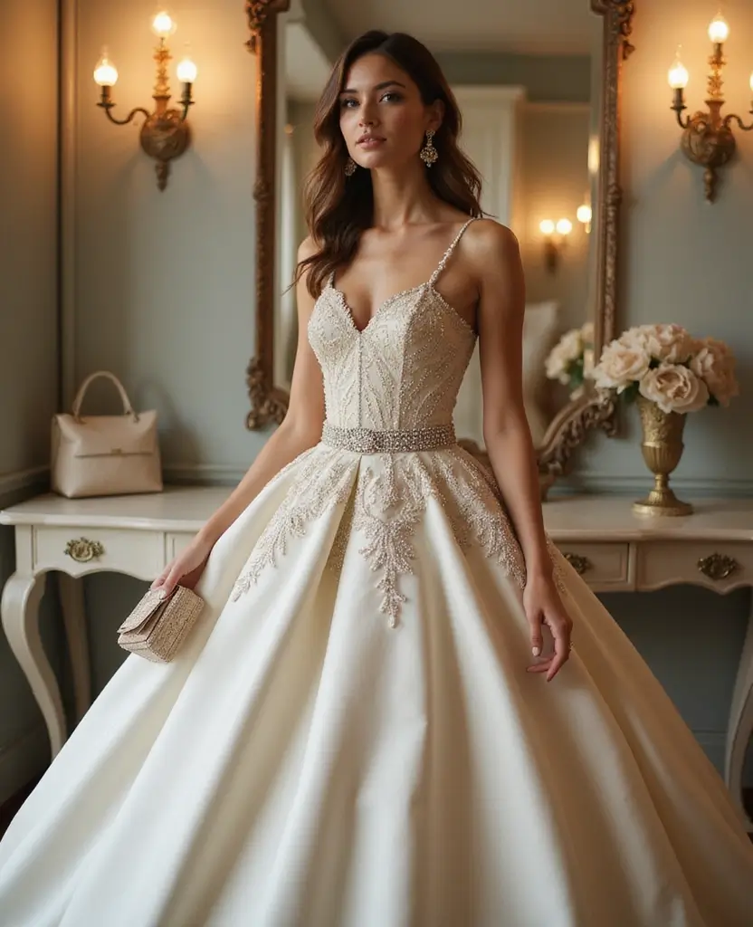 24 Modest Wedding Dresses That Are Simply Stunning - 7. Opulent Ball Gowns