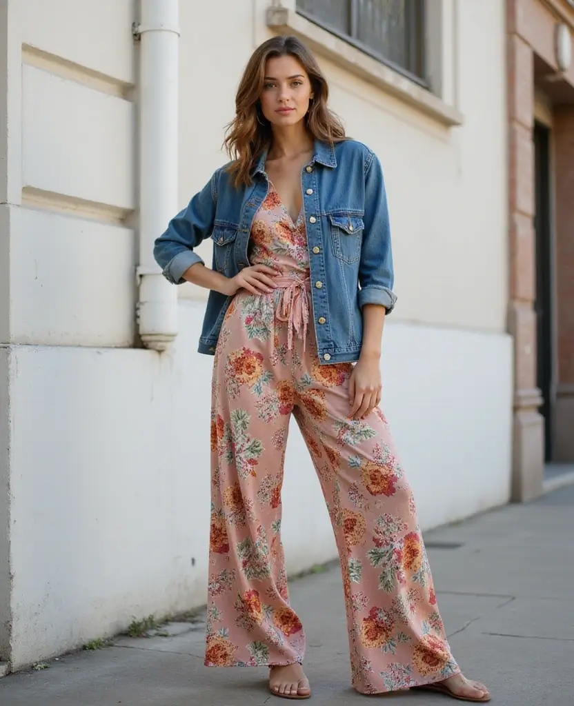 24 Stylish Ways to Wear a Dress Over Jeans - 24. Layering with Confidence