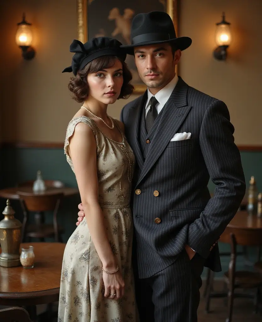 25 Adult Couples Halloween Costume Ideas for a Night to Remember - 1. Bonnie and Clyde