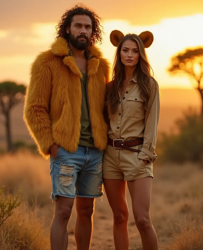 25 Adult Couples Halloween Costume Ideas for a Night to Remember - 24. The Lion King Characters