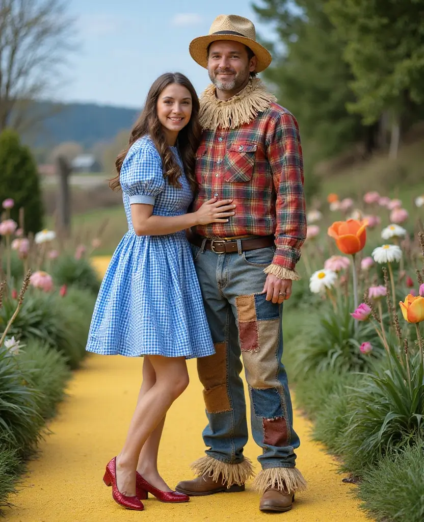 25 Adult Couples Halloween Costume Ideas for a Night to Remember - 8. Wizard of Oz Characters