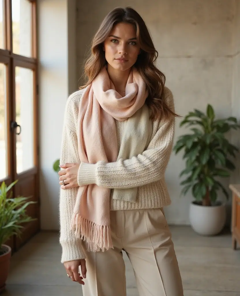 25 Aesthetic Outfit Ideas for Instagram-Worthy Looks - 5. Layered Knitwear