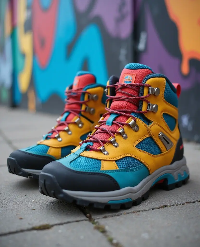 25 Aesthetic Shoes That Will Elevate Your Look - 11. Colorful Hiking Boots