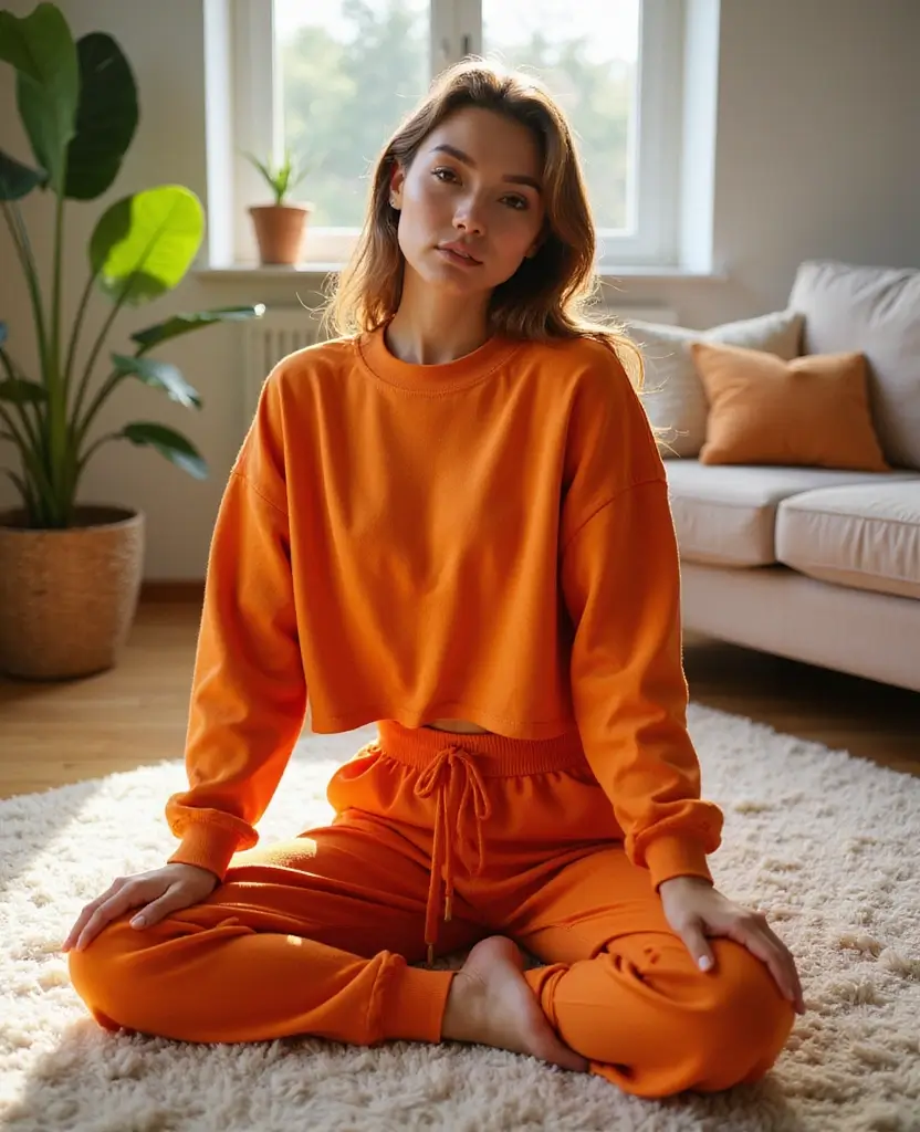25 Comfy Outfit Ideas You’ll Never Want to Take Off - 14. Loungewear Set with a Twist