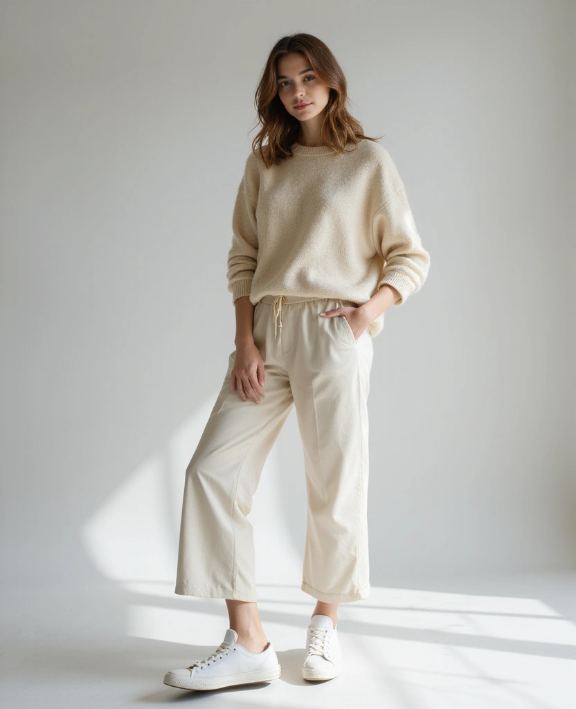 25 Converse Outfit Ideas for Every Personality - 13. Neutral Tones
