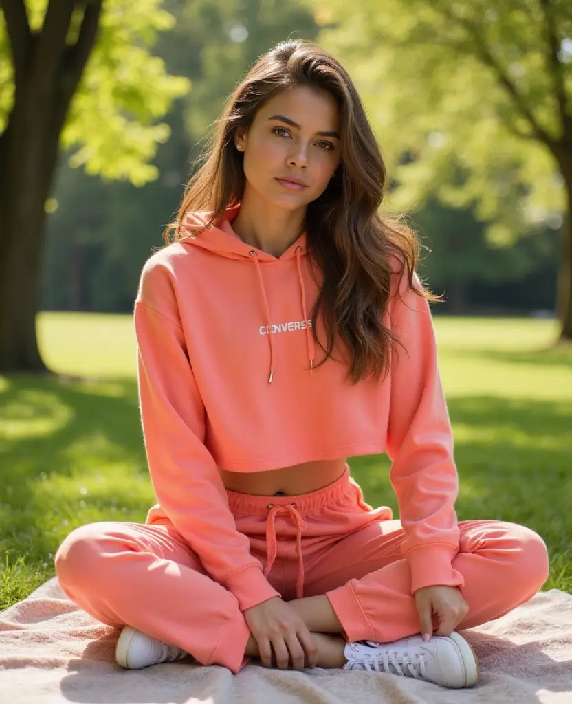 25 Converse Outfit Ideas for Every Personality - 2. Athleisure Vibes
