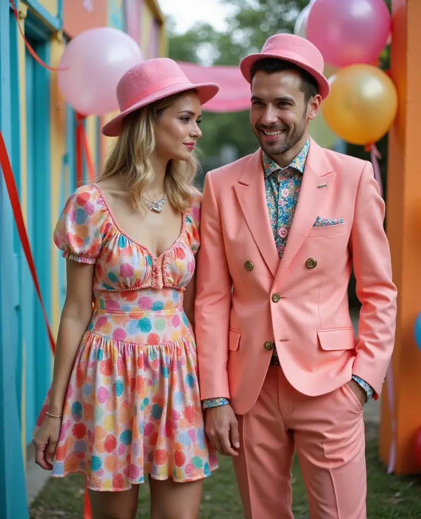 25 Couples Halloween Costume Ideas That Will Win Every Party - 20. Gumball Machine and Gumball