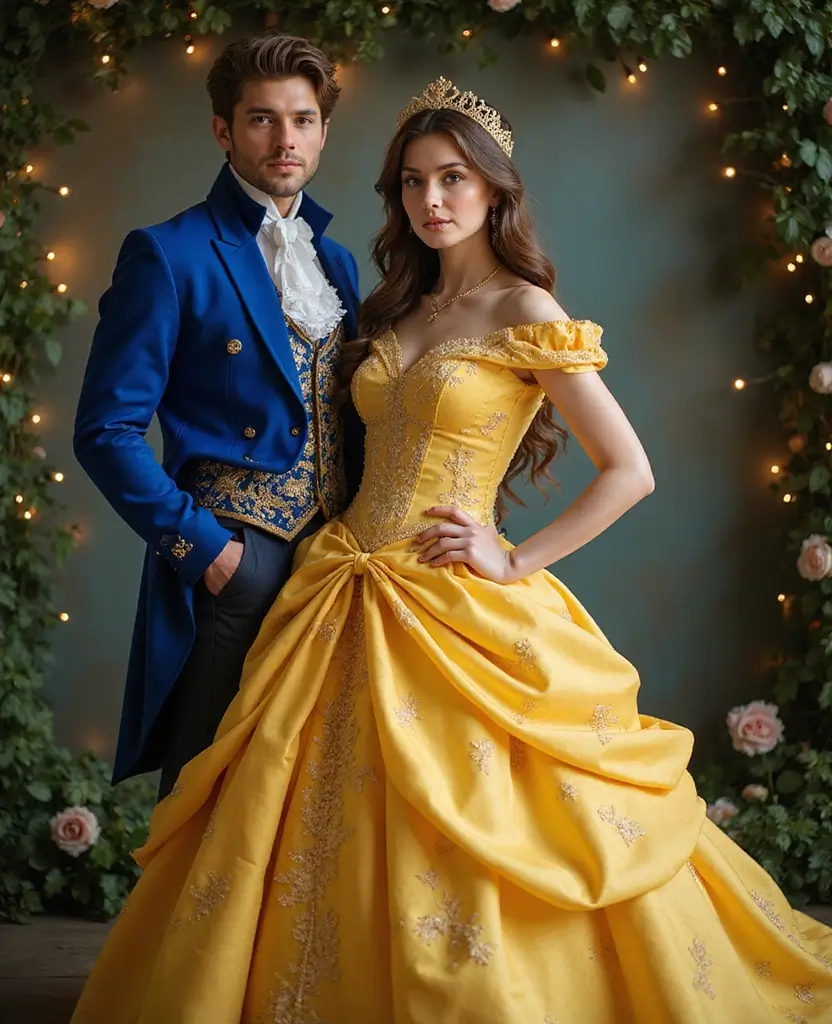 25 Creative Couples Halloween Costume Ideas for 2024 - 22. Beauty and the Beast