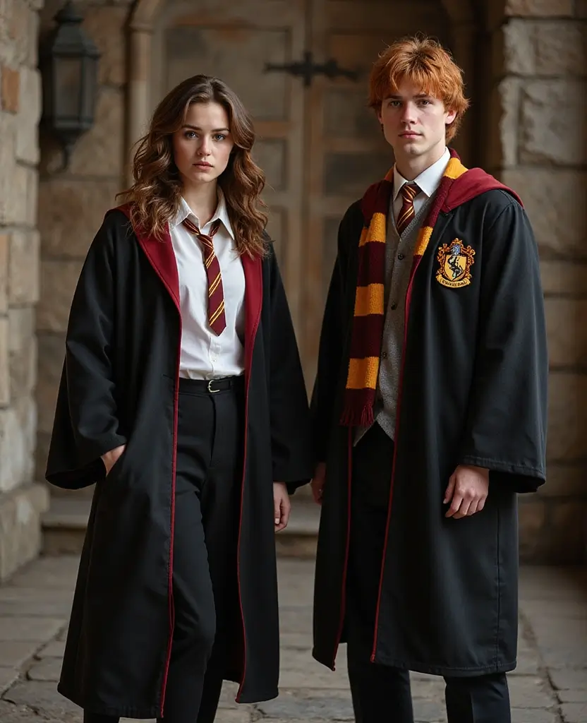 25 Creative Couples Halloween Costume Ideas for 2024 - 24. Hermione Granger and Ron Weasley