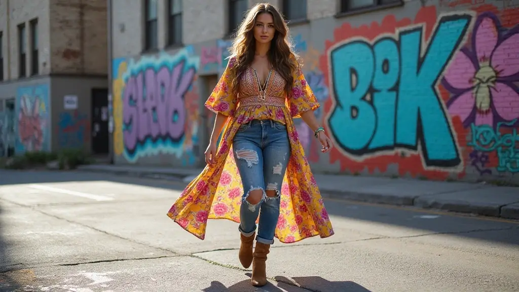 25 Creative Dress Poses for Stunning Photos: Layered Fashion Combinations