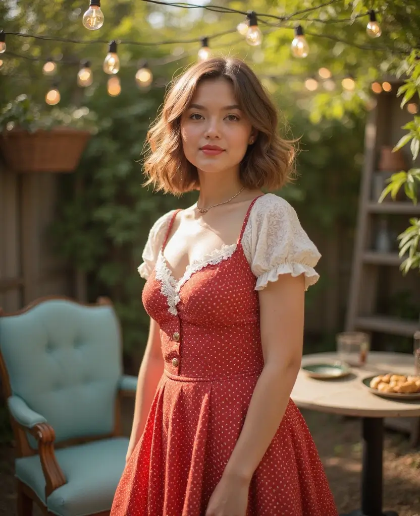 25 Dress Outfit Ideas for Every Occasion This Year - 12. Vintage-Inspired Dress
