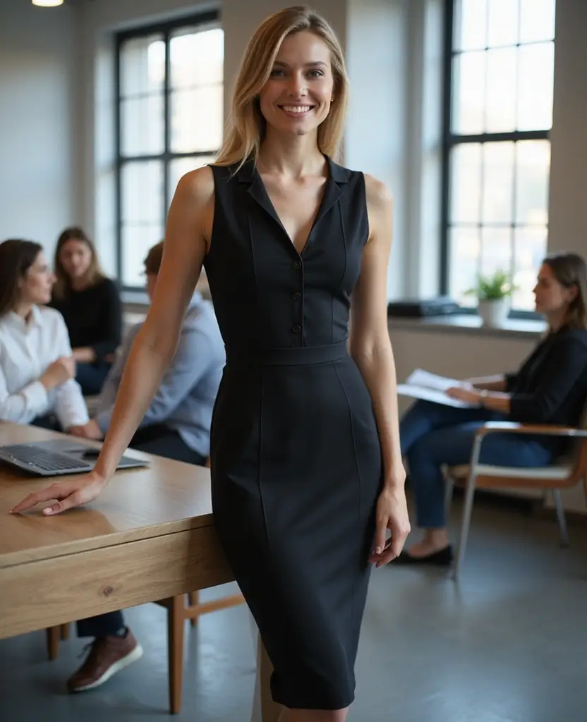 25 Dress Outfit Ideas for Every Occasion This Year - 18. Classic Pencil Dress