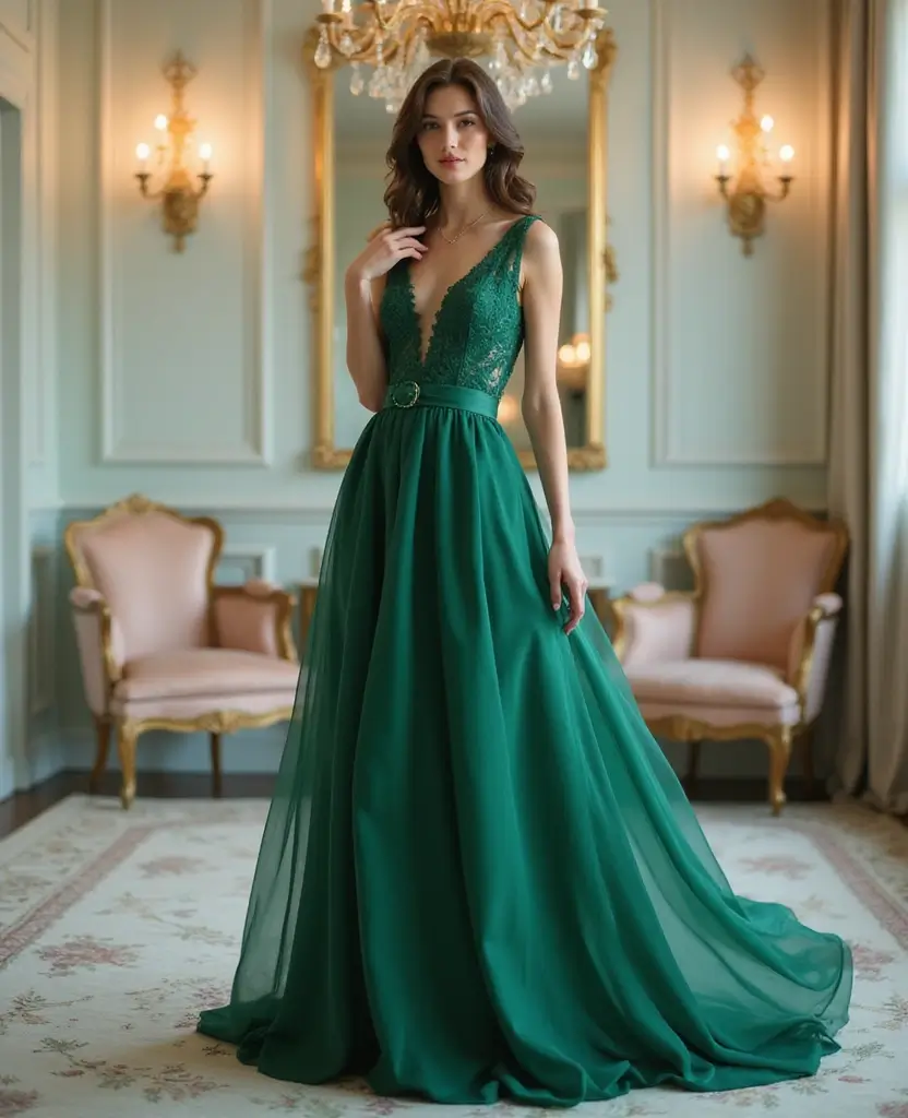 25 Dress Outfit Ideas for Every Occasion This Year - 4. Elegant Evening Gown