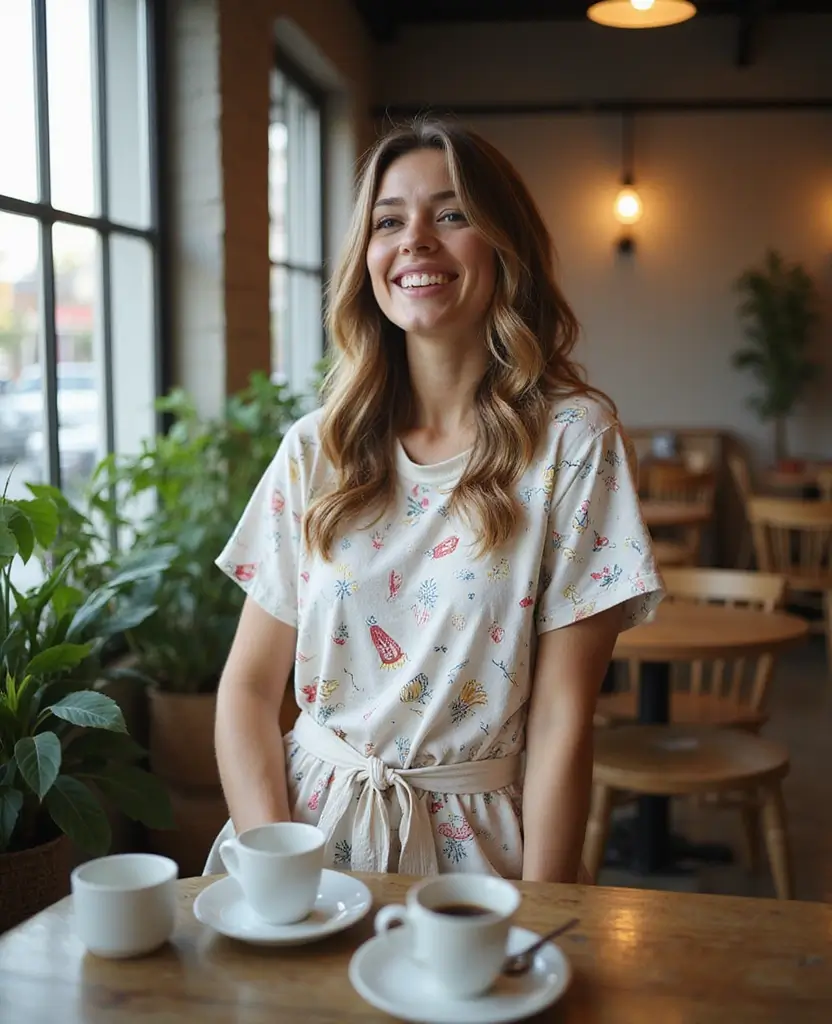 25 Dress Outfit Ideas for Every Occasion This Year - 9. Playful T-Shirt Dress