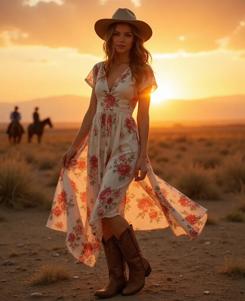 25 Dress and Cowboy Boots Outfits for a Western Chic Look - Conclusion