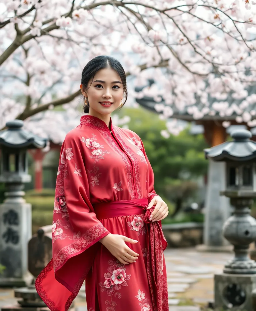 25 Dress to Impress Outfits for Unforgettable First Impressions - 18. Luxe Kimono-Style Dress