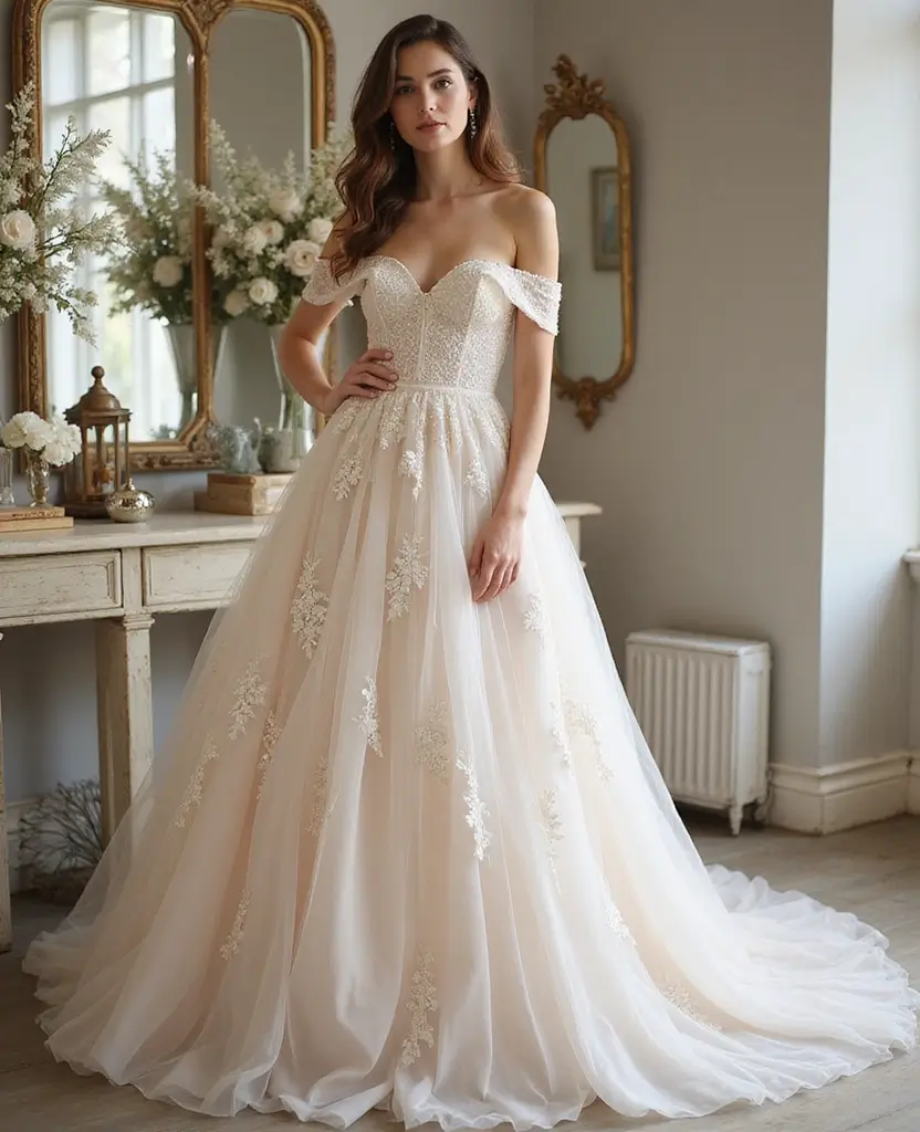 25 Dress to Impress Outfits for Unforgettable First Impressions - 2. Luxe Ball Gown with a Modern Twist
