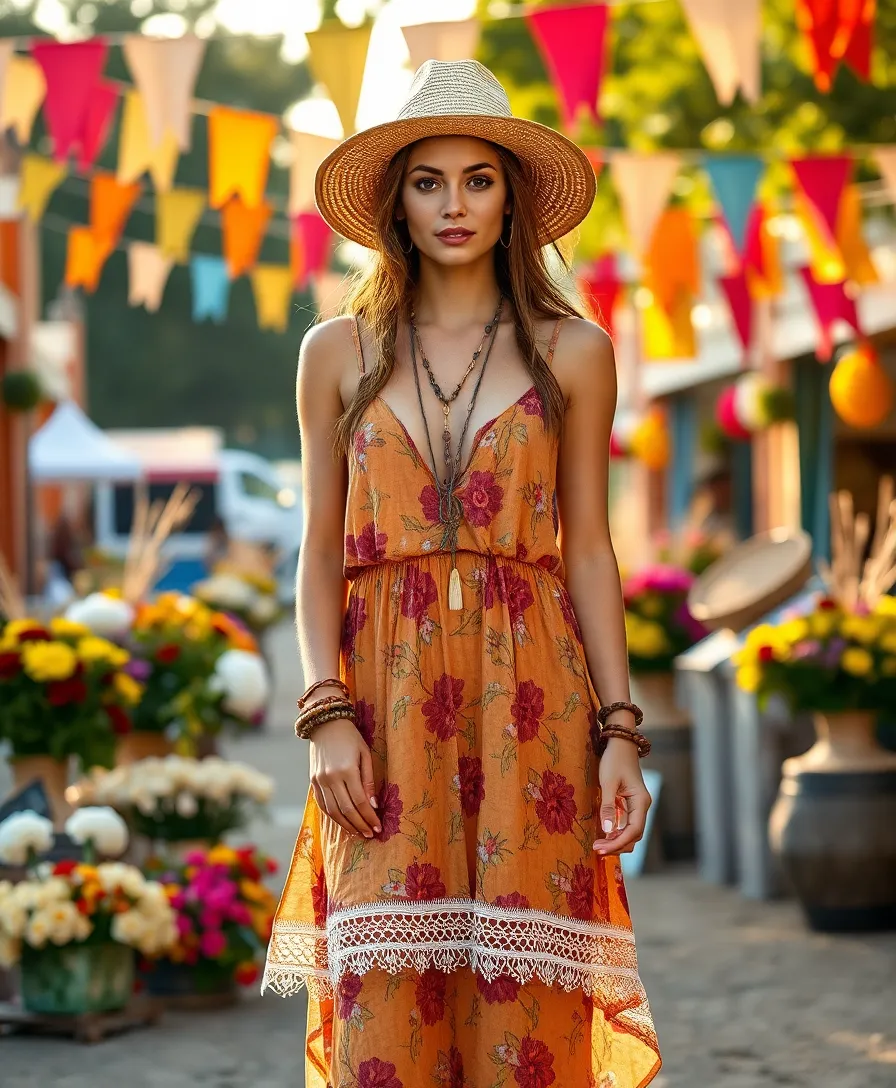 25 Gacha Club Outfit Ideas for Your Avatars - 8. Bohemian Chic