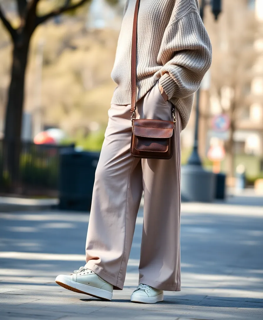 25 Grunge Outfit Ideas for a Bold Statement - 10. Cozy Slouchy Sneakers