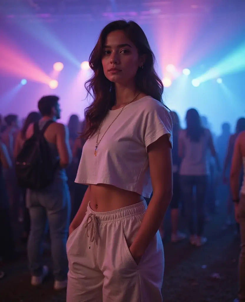 25 Laufey Concert Outfit Ideas for Music Lovers - 16. Cropped and Comfy