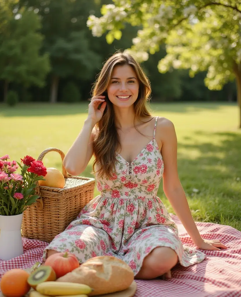 25 Must-Try Outfit Ideas from Shein for Every Occasion - 10. Summer Picnic Perfection