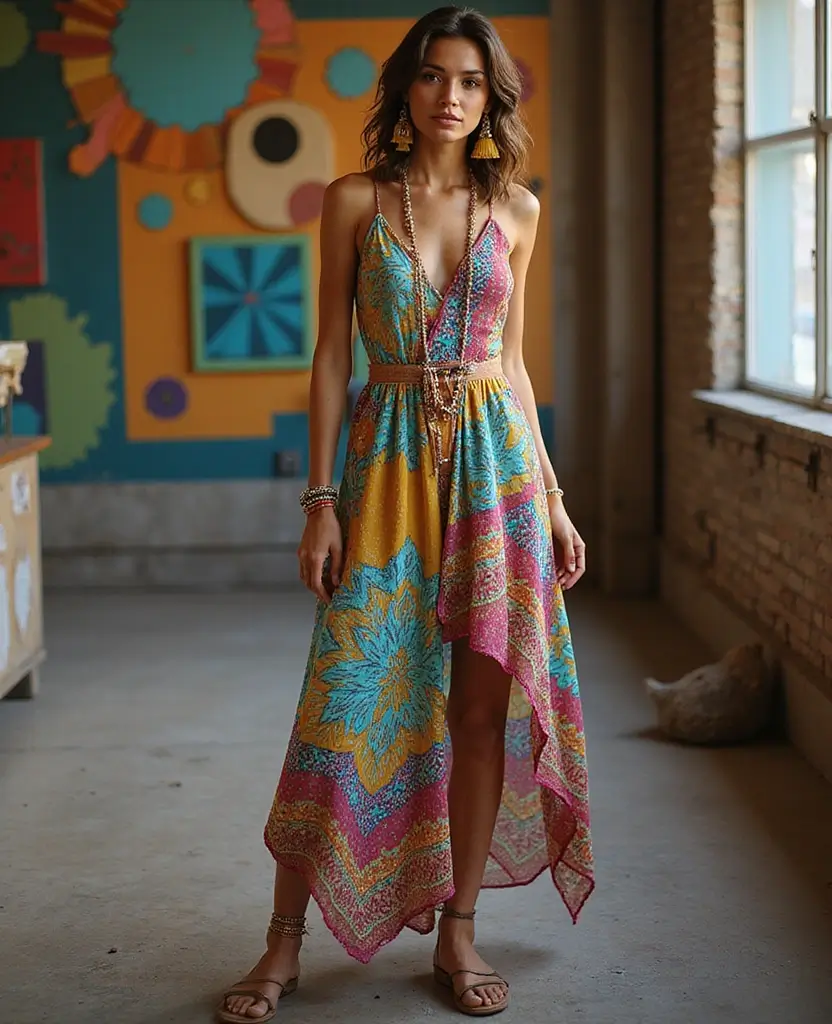 25 Must-Try Outfit Ideas from Shein for Every Occasion - 17. Artsy and Creative
