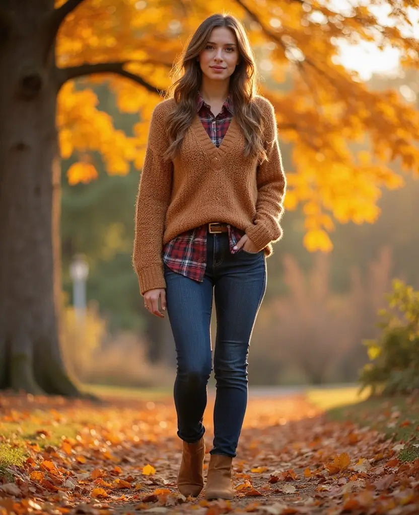 25 Must-Try Outfit Ideas from Shein for Every Occasion - 7. Effortless Layering for Fall