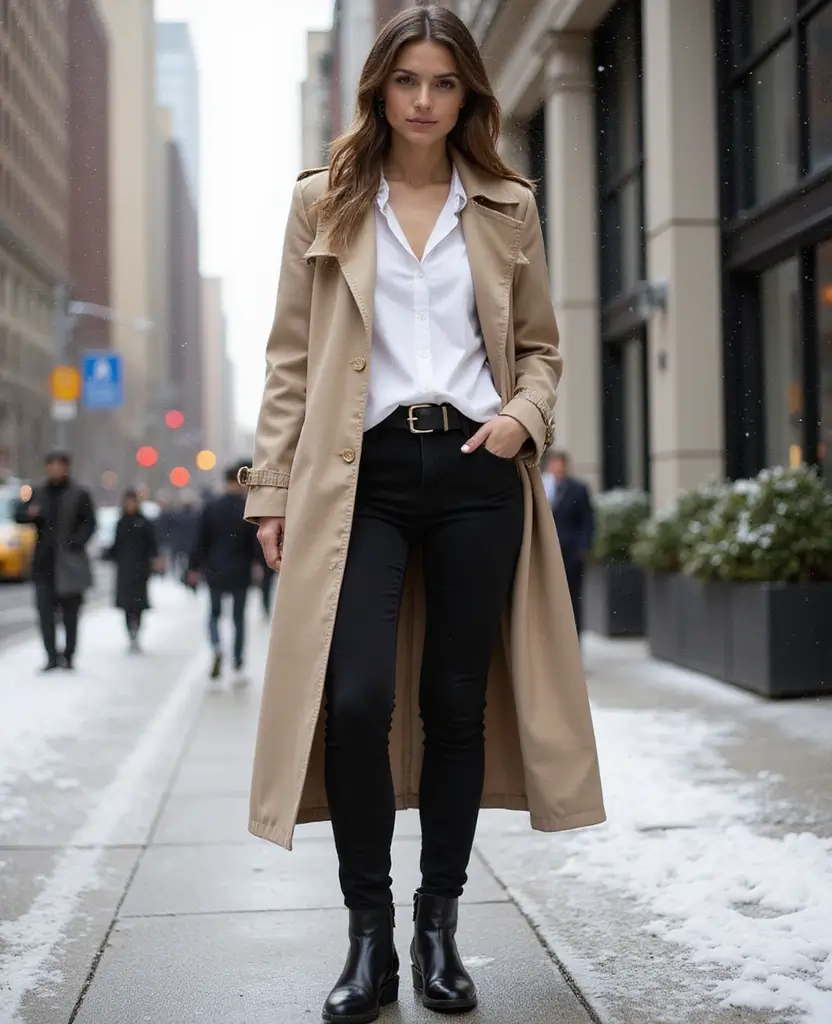 25 New York Street Style Outfits to Copy Now - 10. Stylish Layering with Chelsea Boots