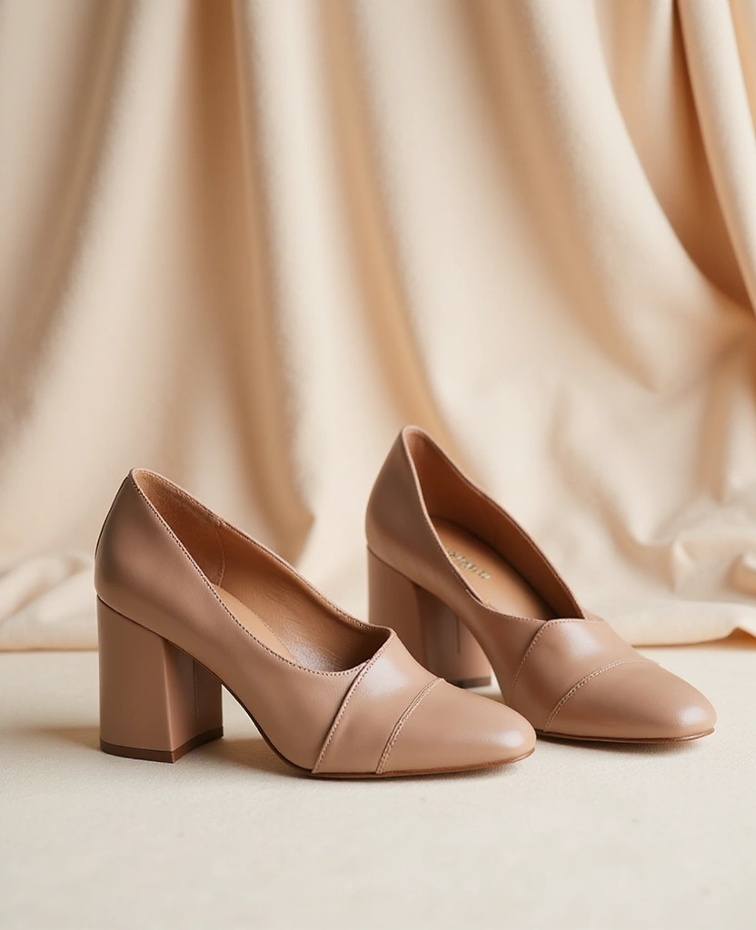 25 Shoes to Pair with Wide Leg Jeans for Maximum Style - 1. Elegant Block Heels
