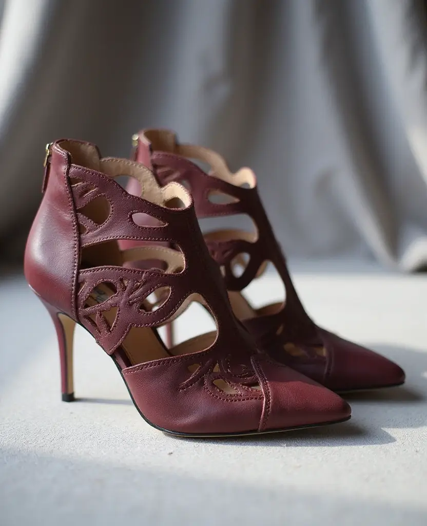 25 Shoes to Pair with Wide Leg Jeans for Maximum Style - 25. Sophisticated Cut-Outs