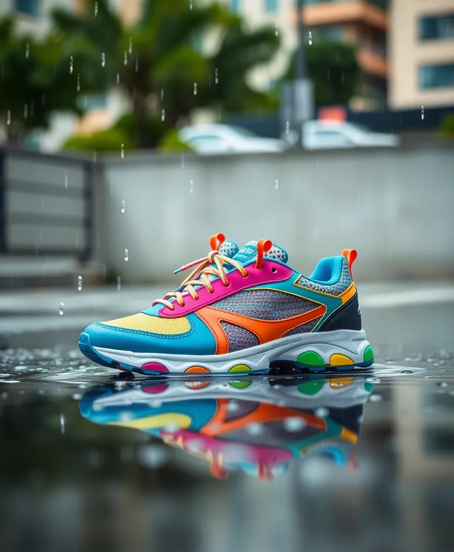 25 Stylish Shoes for Women That Will Upgrade Any Outfit - 20. Colorful Rain Sneakers